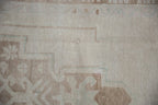 4.5x9.5 Vintage Distressed Oushak Rug Runner