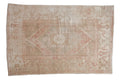 5.5x8.5 Vintage Distressed Oushak Carpet