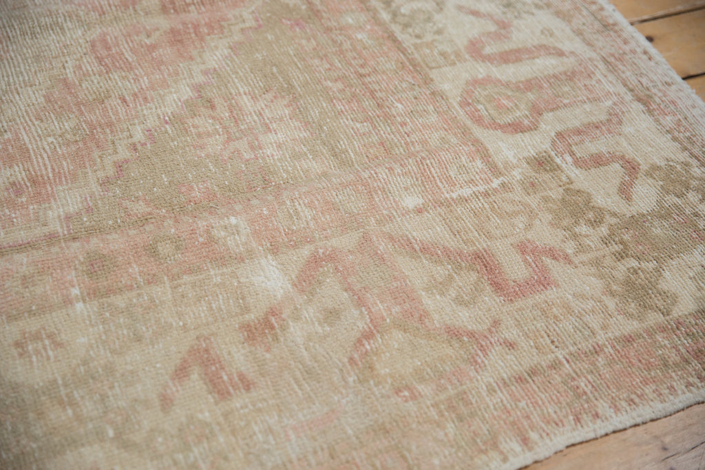 5.5x8.5 Vintage Distressed Oushak Carpet