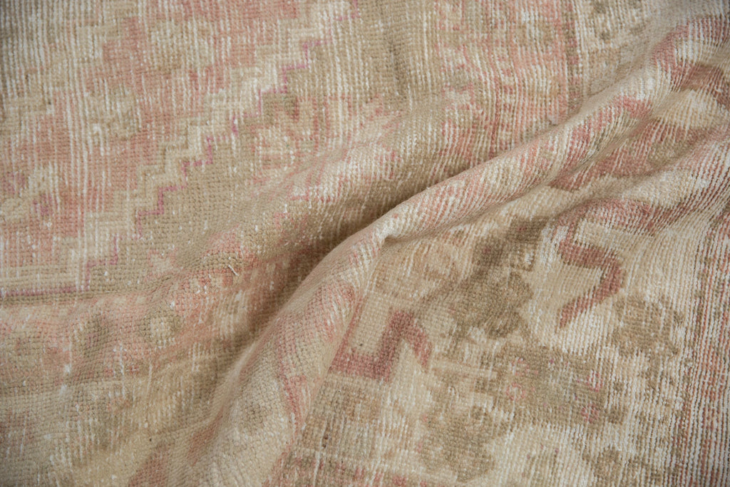 5.5x8.5 Vintage Distressed Oushak Carpet