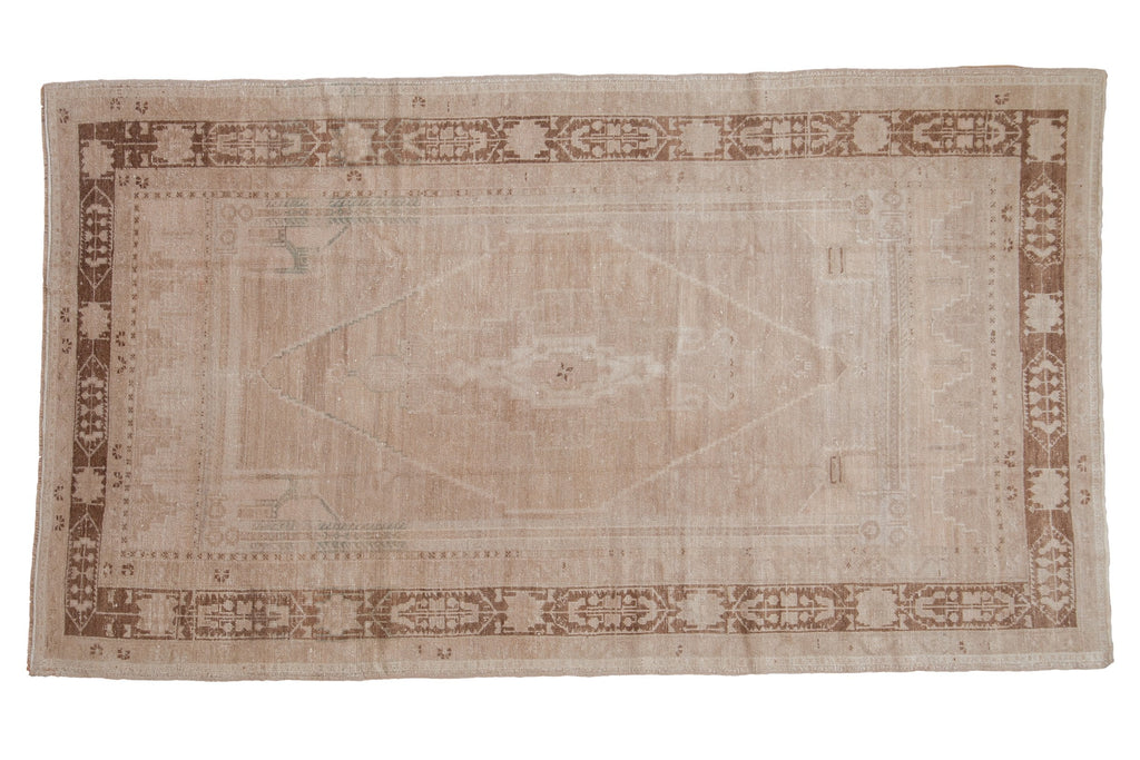 5x8.5 Vintage Distressed Oushak Carpet