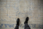 6x9.5 Vintage Distressed Oushak Carpet