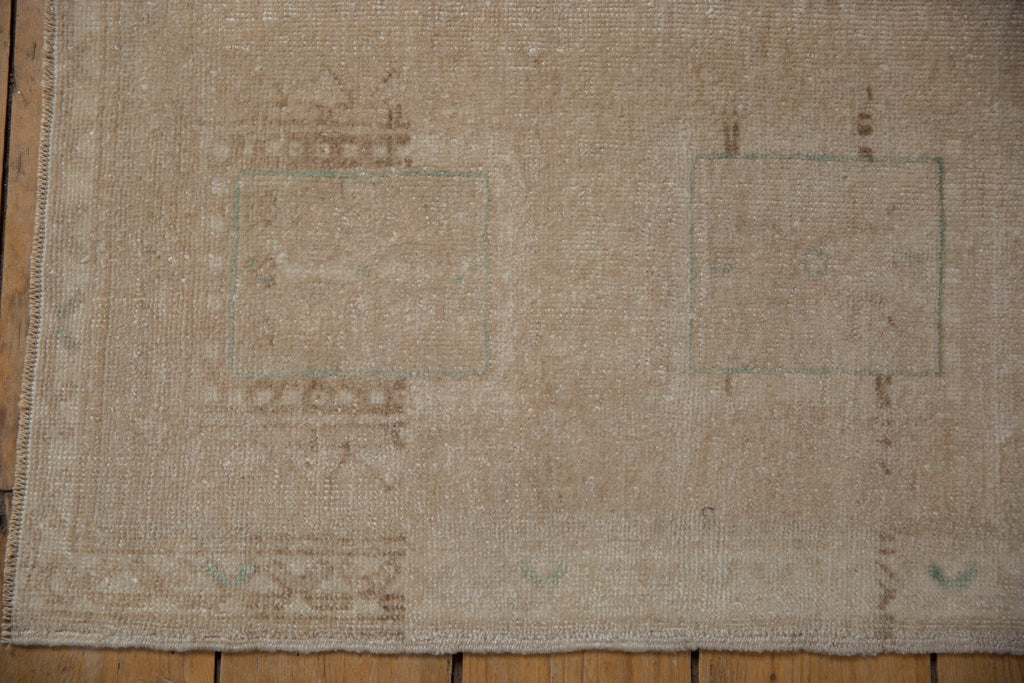 1.5x3 Vintage Distressed Oushak Rug Mat