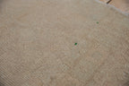 1.5x4 Vintage Distressed Oushak Rug Mat Runner