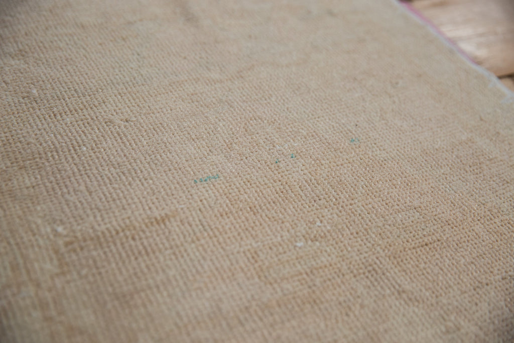 1.5x4 Vintage Distressed Oushak Rug Mat Runner
