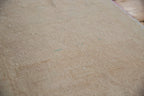 1.5x4 Vintage Distressed Oushak Rug Mat Runner
