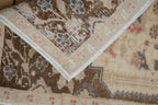 1.5x3 Vintage Distressed Oushak Rug Mat