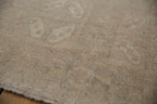 1.5x3 Vintage Distressed Oushak Rug Mat