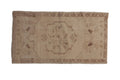1.5x3 Vintage Distressed Oushak Rug Mat