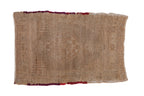 2x3 Vintage Distressed Oushak Rug Mat