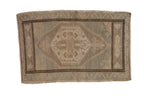 2x3 Vintage Distressed Oushak Rug Mat