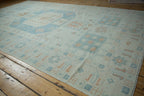 7x11.5 Vintage Distressed Oushak Carpet