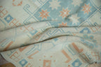 7x11.5 Vintage Distressed Oushak Carpet