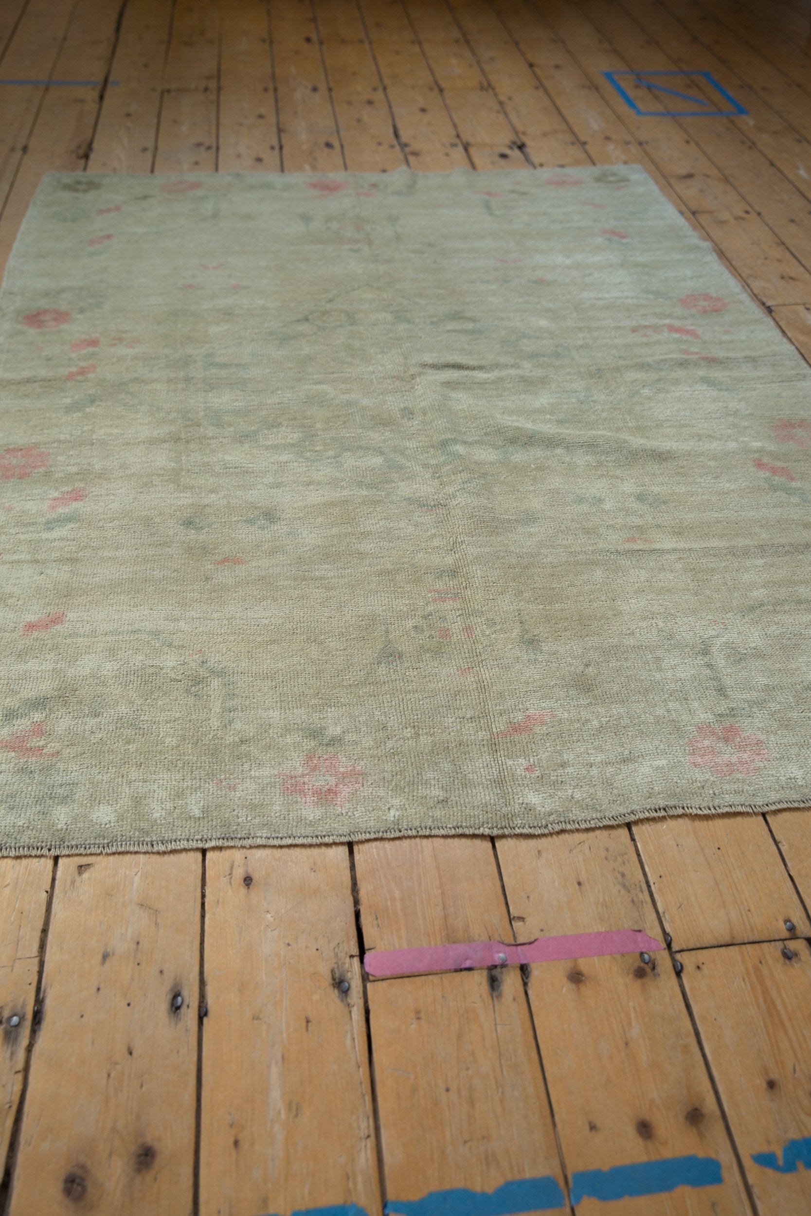 4.5x6 Vintage Distressed Oushak Rug