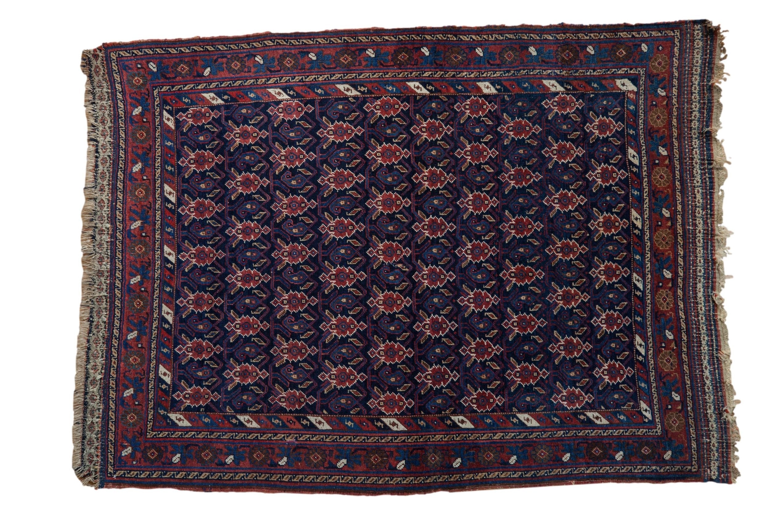 4x5.5 Antique Afshar Rug