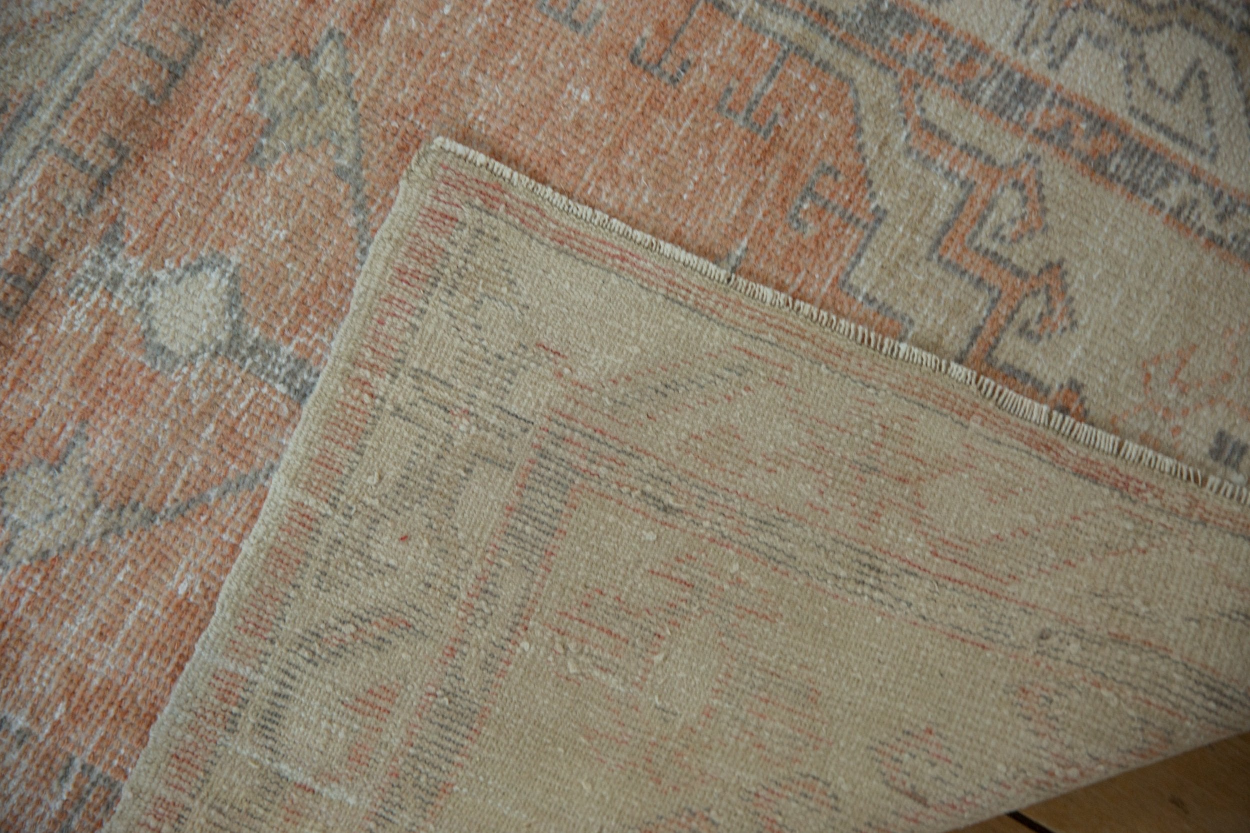 2.5x5 Vintage Distressed Oushak Rug Runner