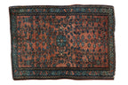 1.5x2.5 Vintage Fine Farahan Sarouk Rug Mat