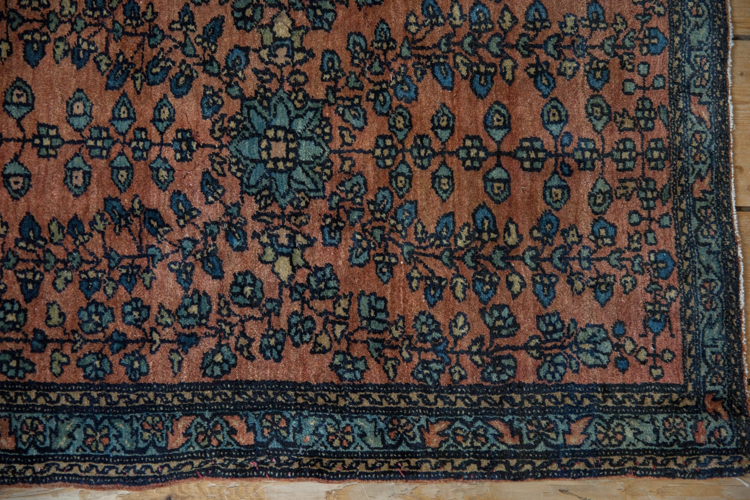 1.5x2.5 Vintage Fine Farahan Sarouk Rug Mat