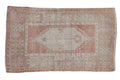 2x3.5 Vintage Distressed Oushak Rug