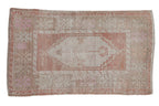 2x3.5 Vintage Distressed Oushak Rug