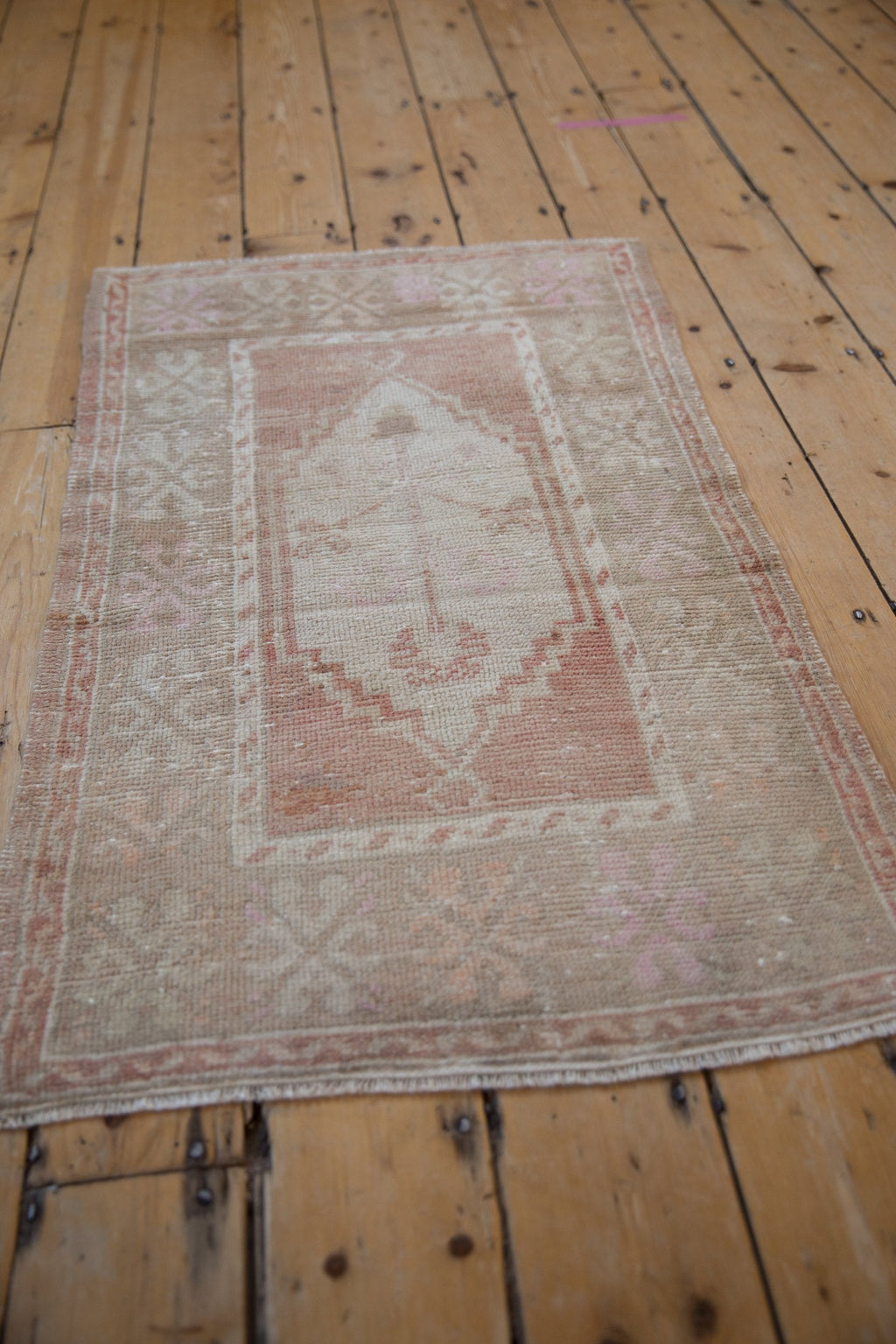 2x3.5 Vintage Distressed Oushak Rug