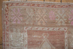 2x3.5 Vintage Distressed Oushak Rug