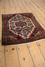 2x3 Vintage Dargezine Rug Mat