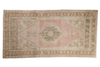 4x7.5 Vintage Distressed Oushak Rug