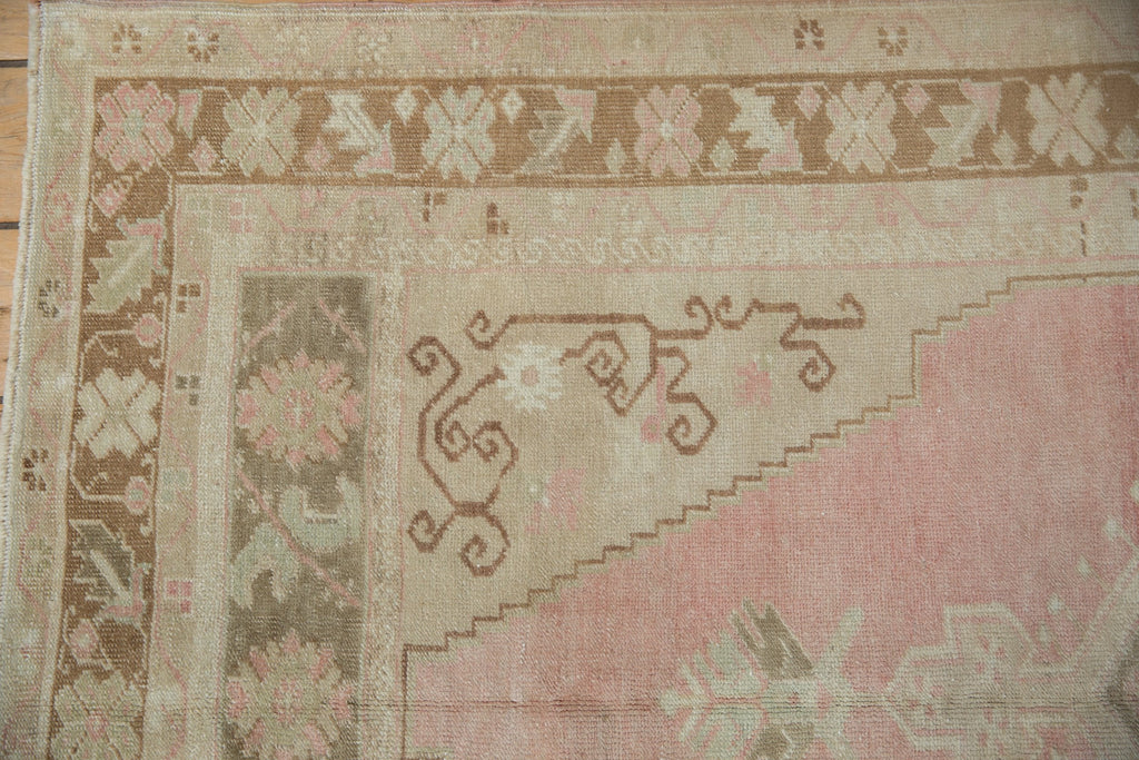 4x7.5 Vintage Distressed Oushak Rug