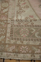 4x7.5 Vintage Distressed Oushak Rug