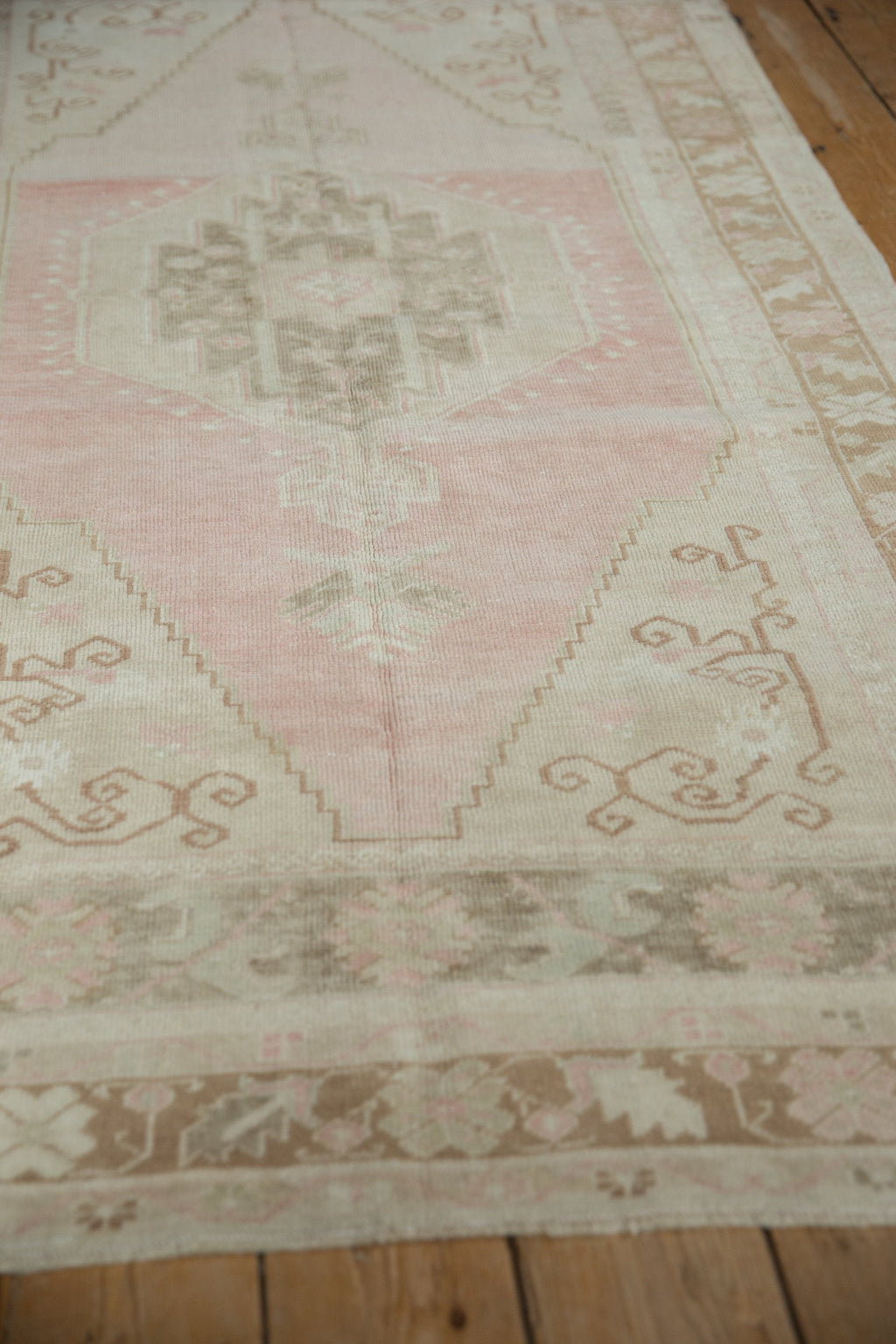 4x7.5 Vintage Distressed Oushak Rug