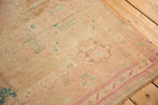 4.5x9 Vintage Distressed Oushak Rug Runner