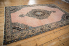 5x8 Vintage Distressed Oushak Carpet