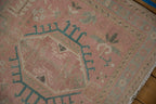 3.5x12.5 Vintage Distressed Karaja Rug Runner