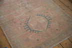 3.5x12.5 Vintage Distressed Karaja Rug Runner