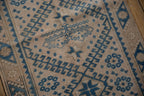 2.5x10.5 Vintage Distressed Melas Rug Runner