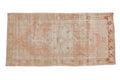 2.5x5 Vintage Distressed Oushak Rug Runner