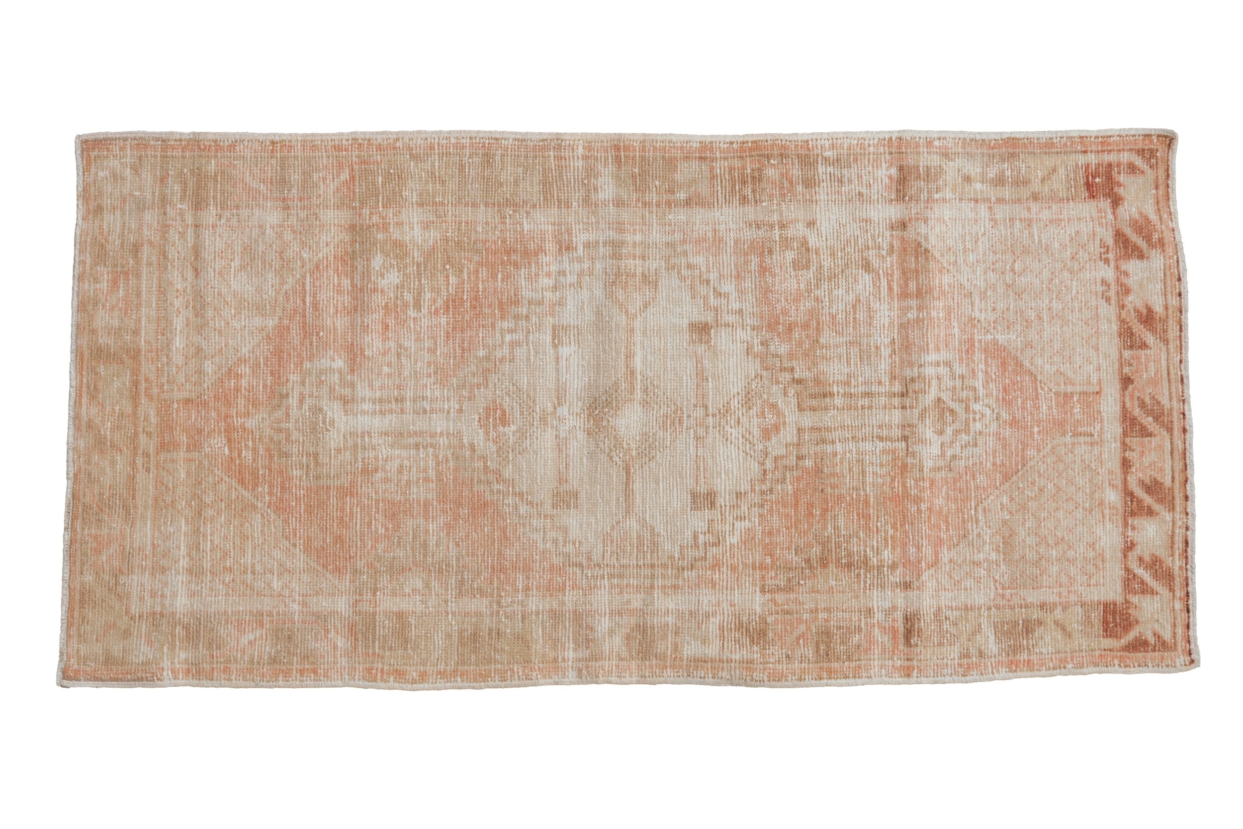 2.5x5 Vintage Distressed Oushak Rug Runner