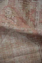 2.5x5 Vintage Distressed Oushak Rug Runner