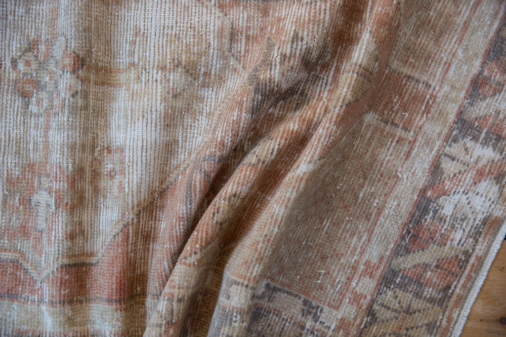 2.5x5 Vintage Distressed Oushak Rug Runner