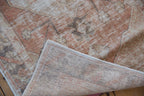 2.5x5 Vintage Distressed Oushak Rug Runner