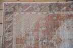 2.5x5 Vintage Distressed Oushak Rug Runner