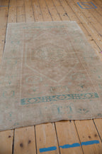 3.5x6 Vintage Distressed Oushak Rug