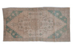 4x8 Vintage Distressed Oushak Rug Runner