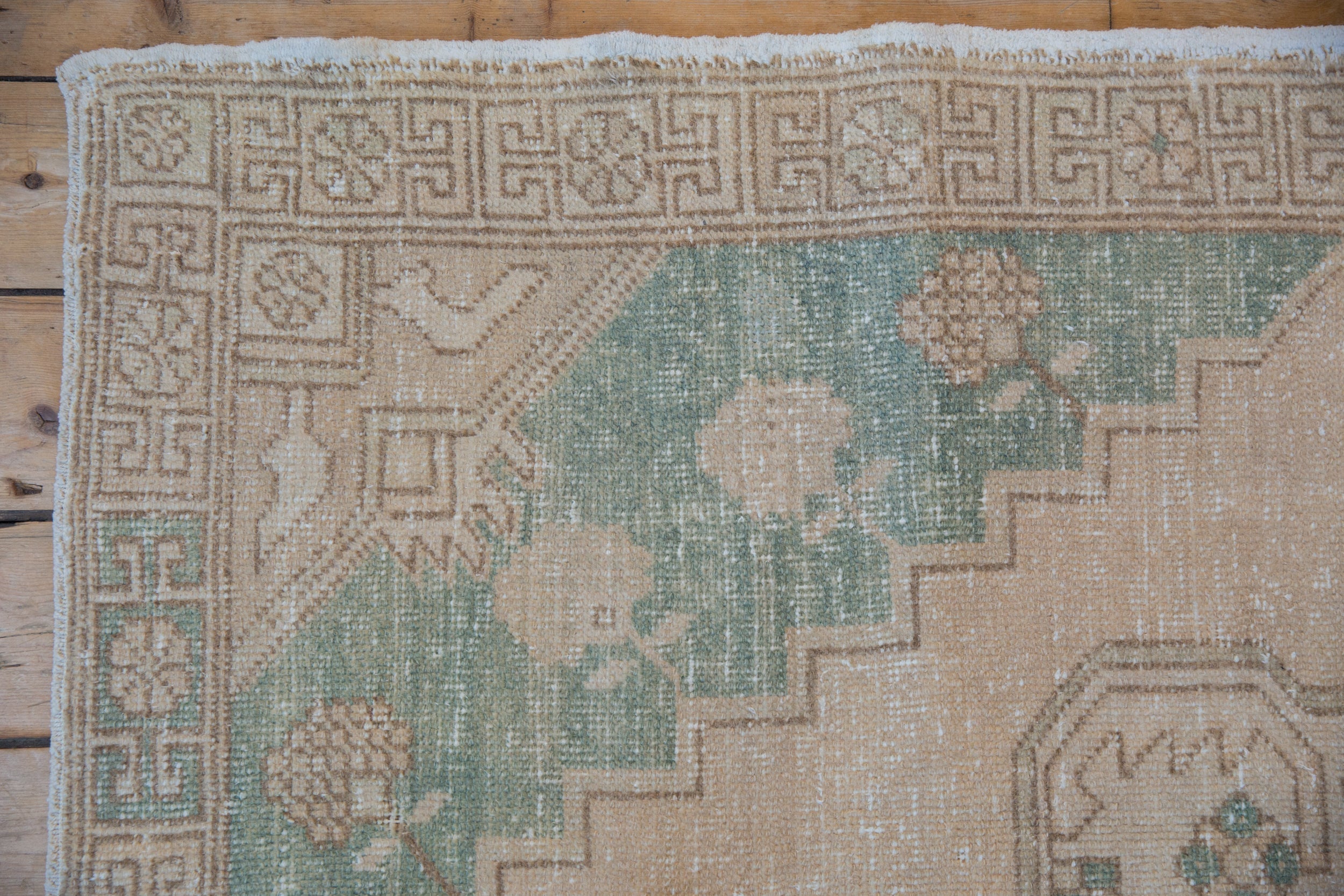 4x8 Vintage Distressed Oushak Rug Runner