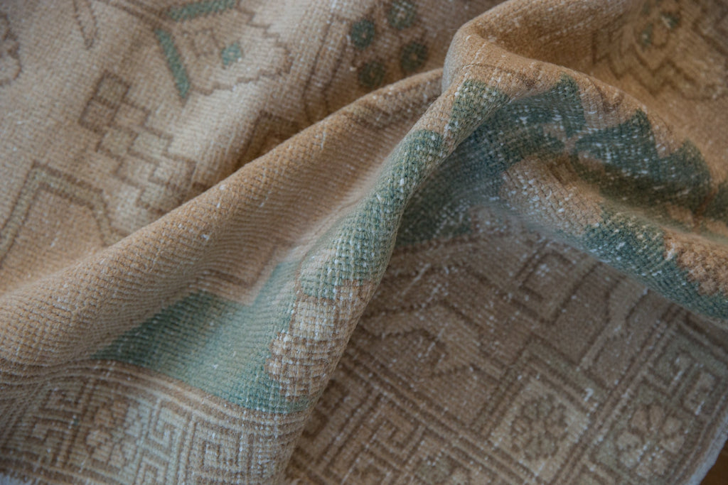 4x8 Vintage Distressed Oushak Rug Runner