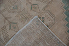 4x8 Vintage Distressed Oushak Rug Runner