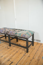 Reclaimed Vintage Turkish Rug Bench