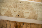 Handmade Canvas Changeable Rug Fragment Ottoman Coffee Table