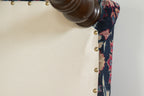 Vintage Persian Rug Ottoman Coffee Table